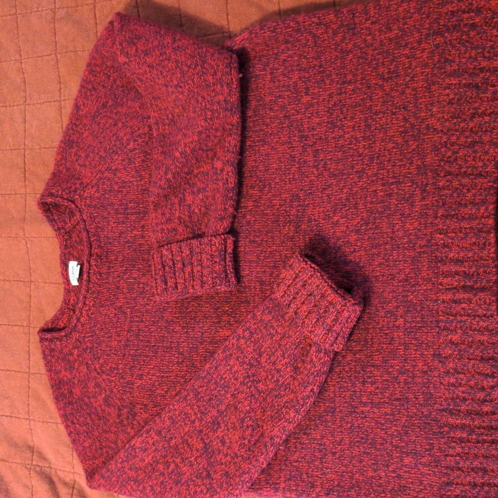 LL Bean lambswool sweater XL